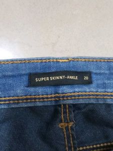 Blue Stripe Shirt &amp; Denim pant Set