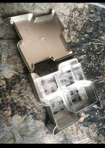 Antique Silver dryfruits organizer