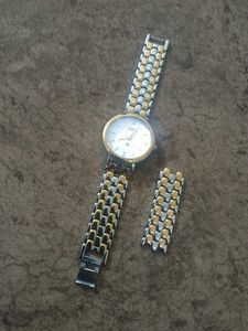 HMT Silver Snake Chain Watch