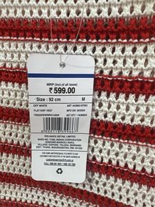 Striped Crochet Sleeveless Top