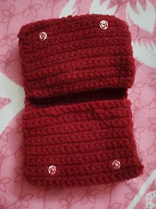 149.Handmade Crocheted wallet with Bow
