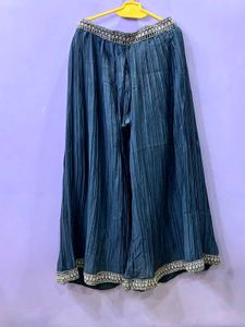 Embroidered Teal Kurta