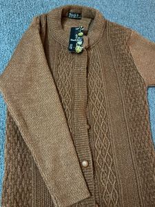 Cozy Brown Knit Sweater