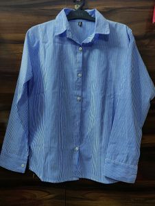 Striped Blue Shirt