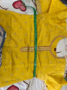 Yellow haldi function Kurta Set
