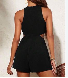 Chic Black Cut-Out romper