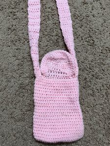 moon&amp;star Crochet Mini Shoulder Bag