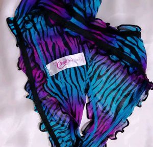 Funky Zebra Print Briefs panty