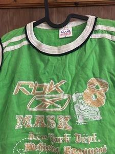 New Sleeveless Green T shirt For Kids