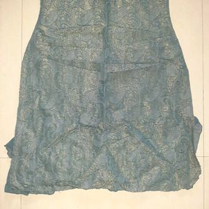 Rare Blue Heirloom | Handcrafted Statement Kurta