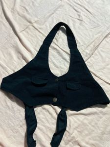 Unique Halter Vest Top