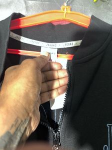 Stylish Black Bomber Jacket
