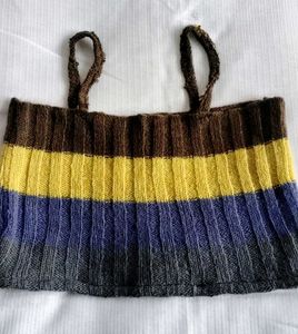 Striped Knit Crop Top 💓