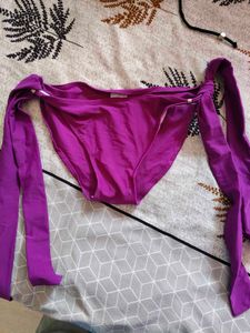 Black Bikini Bottom with Ties set of 3