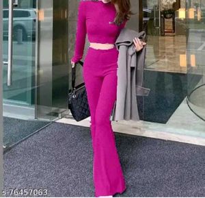 Comfy Designer Woman Top And Bottom Set