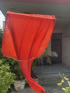 Vibrant Red Dupatta