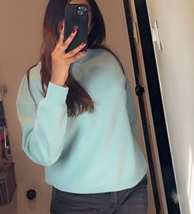 Light Blue Oversized Sweatshirt