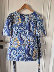 pluss blue top