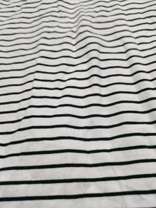 Striped Twist-Knot T-Shirt