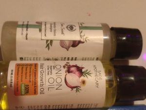 Onion Shampoo And Oil