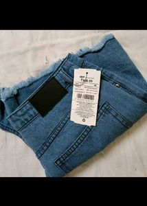 Cute Blue Denim Shorts