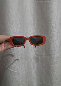 Red Rectangle Sunglasses