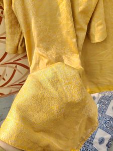 Elegant Ethnic pahmina silk Kurta Set