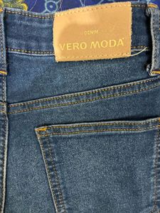 Women's Flared Blue Denim Jeans
