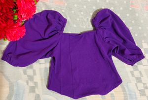 Top With Bell Sleeves