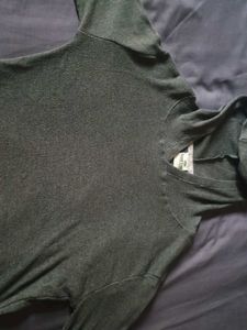 Comfy Dark Gray Knit hoodie type