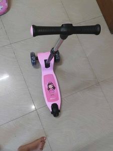 Pink 3-Wheel Kids Scooter