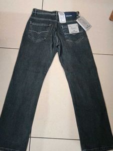 Classic Dark Wash Denim Jeans