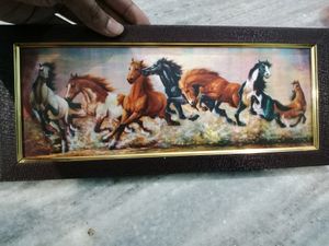 7horse Photo Frame For Vaasthu