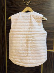 Lightweight Pink Puffer Vest check details