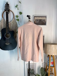 The North Face Pink 1/4 Zip Fleece Pullover