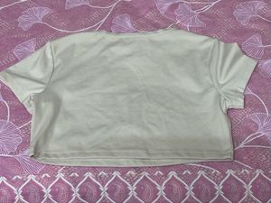 H&amp;M Fitted Crop Top