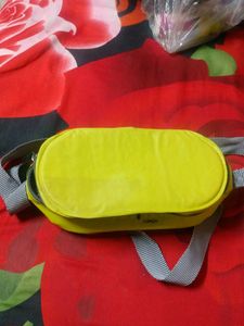 Bright Yellow Lunch Bag