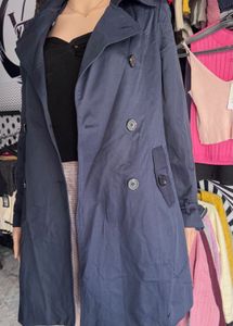 Navy Trench Coat