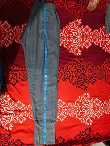 GREY EMBROIDERY KURTA PANT SET