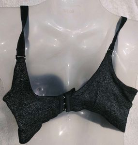 Sparkling Black Bra 💙