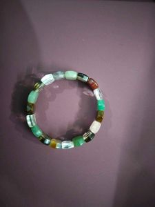 Multi Gemstone Crystal Unisex Bracelet