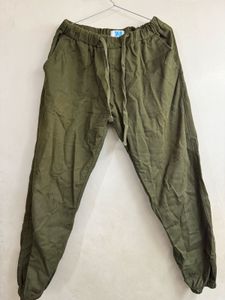 Olive Green Jogger Pants