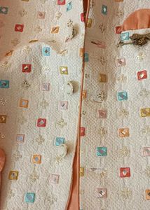 Boys Kurta Jacket Pyjama