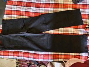 Chic Black Wide Leg Jeans