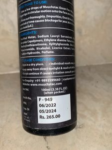 FACE WASH (MUUCHSTAC)