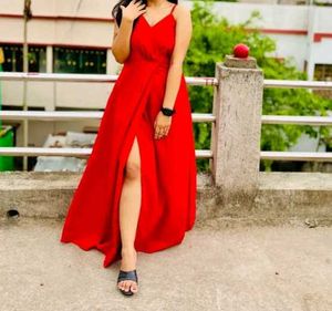 Red dress
