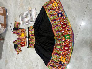 Navratri black unique collections Lehenga Choli Se