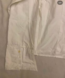 Men's Classic White Button-Down Shirt