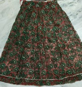 Floral Print Lehnga Choli