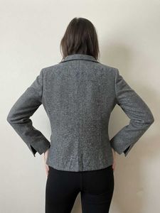 Classic Grey Imported Blazers Korean Winter